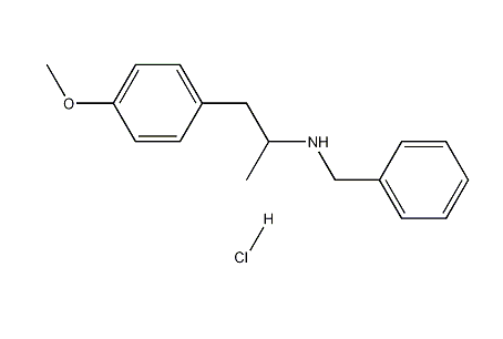 1049695-95-5,4-Methoxy-alpha-methyl-N-(phenylmethyl)benzeneethanamine hydrochloride,4-methoxy-a-methyl-N-(phenylmethyl)benzeneethanamine HCL;
